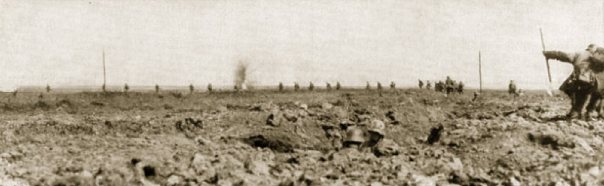 German counterattack at Arras