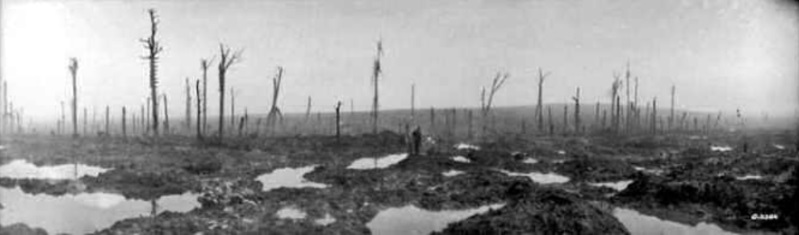 The battlefield prior to the RND assault