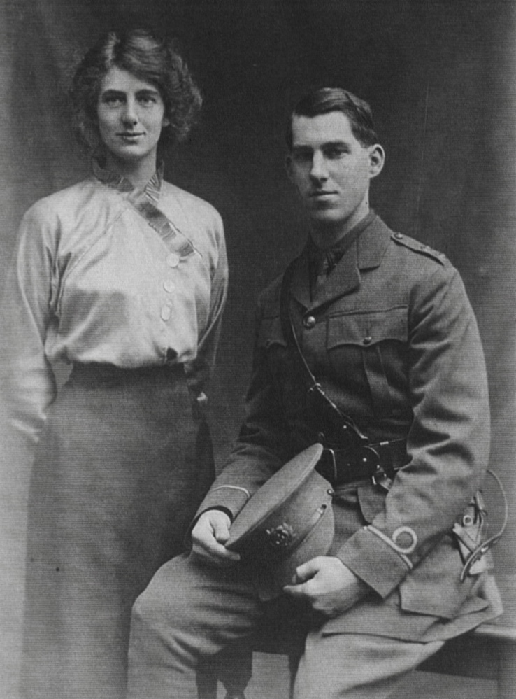 Elsie and Archibald as a Sub Lieutenant